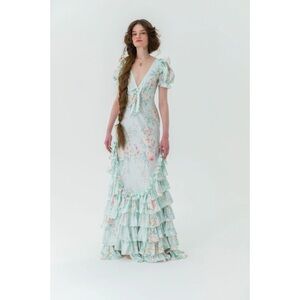 Selkie Mint Julep Gatsby Slip Dress